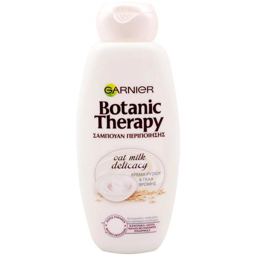 Garnier Botanic Therapy Shampoo Oat Milk Delicacy Σαμπουάν Απαλής Περιποίησης με Κρέμα Ρυζιού & Γάλα Βρώμης 400ml